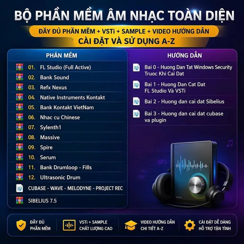 Bộ phần mềm âm nhạc
